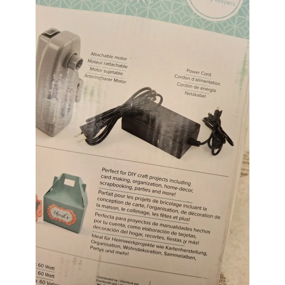 Evolution Advanced Removable Die-Cutting and Embossing Machine Motor by We R